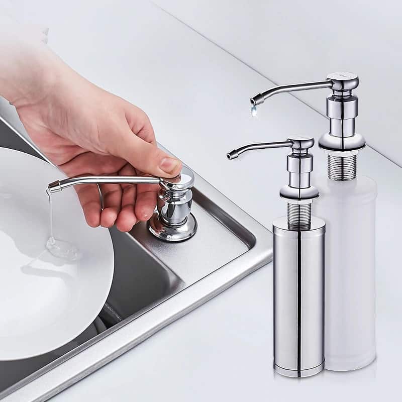 best rust proof kitchen soap dispenser