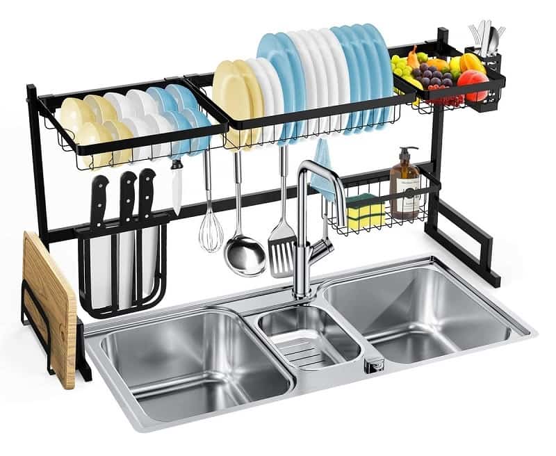 Best over the sink dish rack